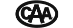 The CAA logo.